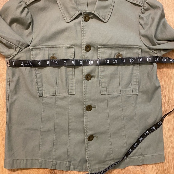 Women’s Marc By Marc Jacobs Olive Pea Coat/Jacket - Size S - Picture 4 of 5